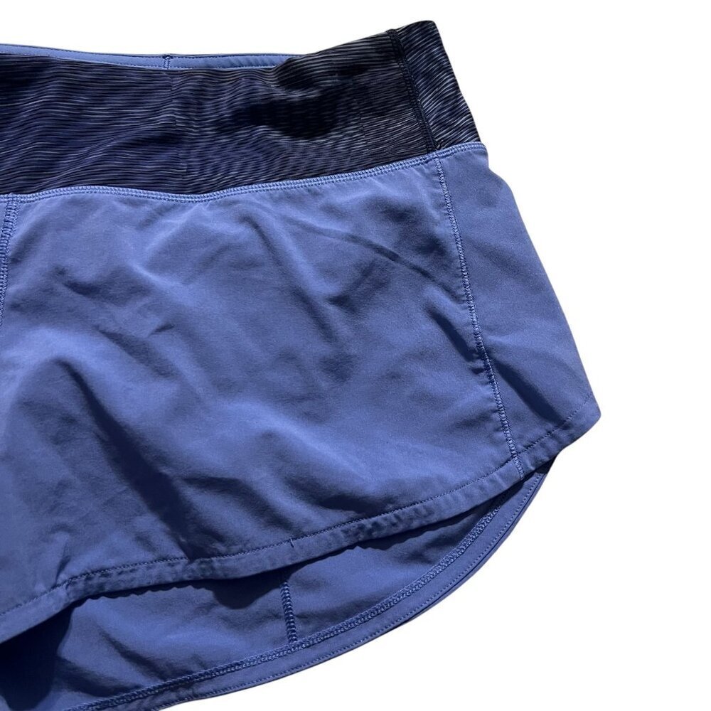 Lululemon Womens Speedup Shorts Size 10 lavender purple Lightweight Breathable - Picture 2 of 6